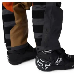 Spodnie cross FOX DEFEND GORE-TEX ADV BURNT szary pomarańczowy