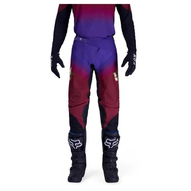 Spodnie cross FOX 360 DRIP RUST bordowy fioletowy