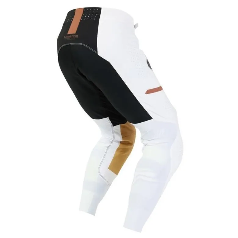 Spodnie cross FOX FLEXAIR OPTICAL BLACK/WHITE czarny biały