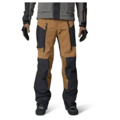 Spodnie cross FOX RANGER GORE-TEX ADV PEWTER czarny brązowy