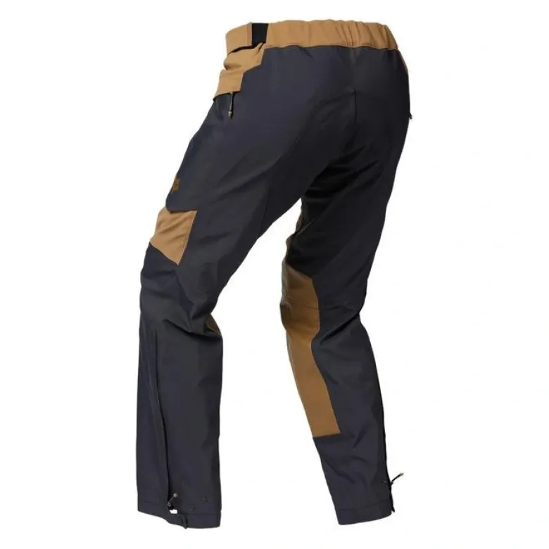 Spodnie cross FOX RANGER GORE-TEX ADV PEWTER czarny brązowy