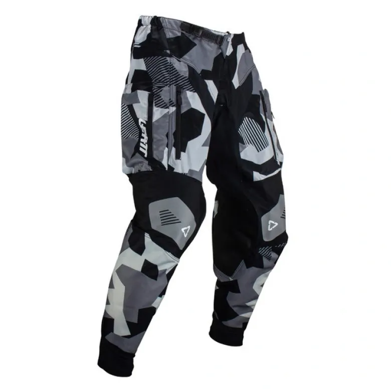 Spodnie cross LEATT MOTO 4.5 ENDURO FORGE czarny szary