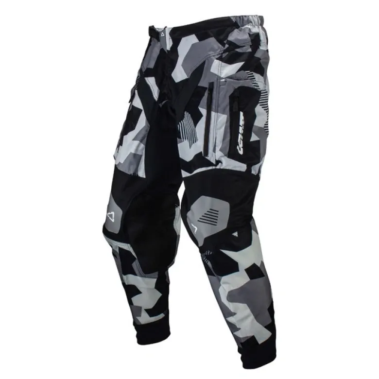 Spodnie cross LEATT MOTO 4.5 ENDURO FORGE czarny szary