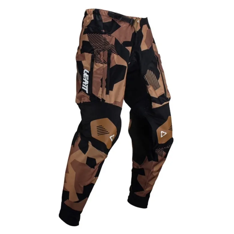 Spodnie cross LEATT MOTO 4.5 ENDURO STONE brązowy czarny