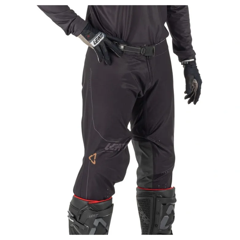 Spodnie cross LEATT MOTO 5.5 I.K.S. BLACK czarny