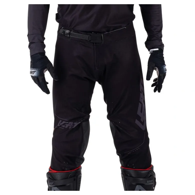 Spodnie cross LEATT MOTO 5.5 I.K.S. BLACK czarny