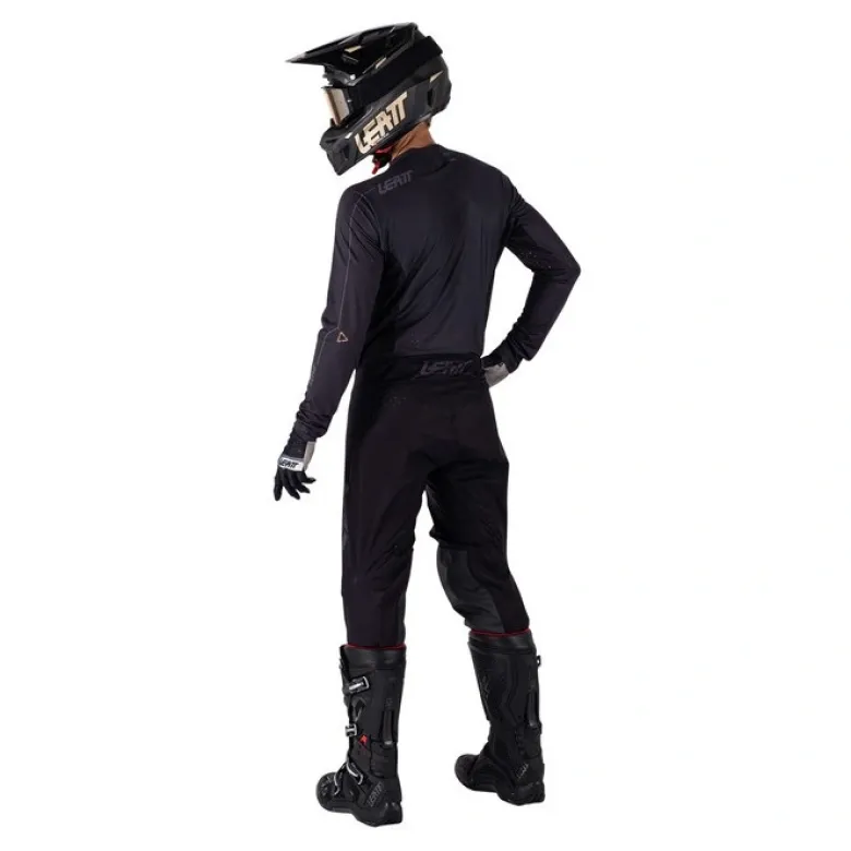 Spodnie cross LEATT MOTO 5.5 I.K.S. BLACK czarny
