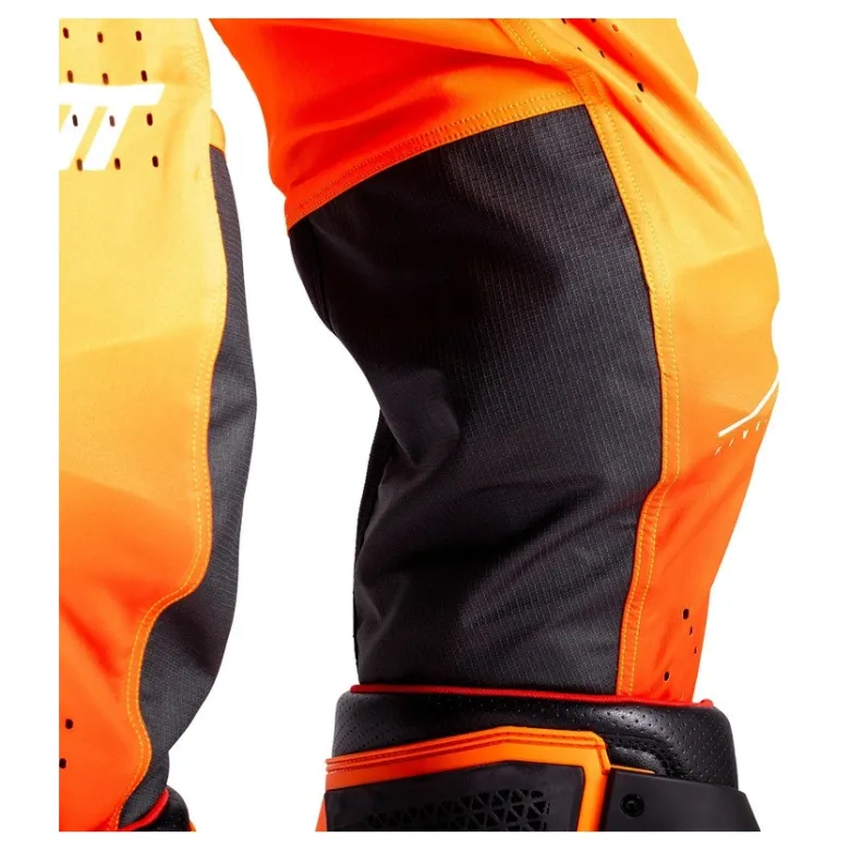 Spodnie cross LEATT MOTO 5.5 I.K.S. ORANGE pomarańczowy