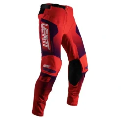 Spodnie cross LEATT MOTO 5.5 I.K.S. SUNBURN czerwony