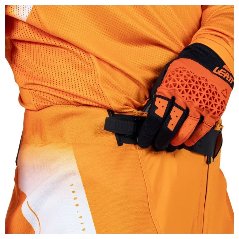 Spodnie cross LEATT MOTO 4.5 ORANGE pomarańczowy