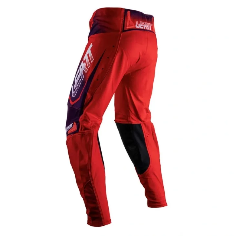 Spodnie cross LEATT MOTO 4.5 SUNBURN czerwony