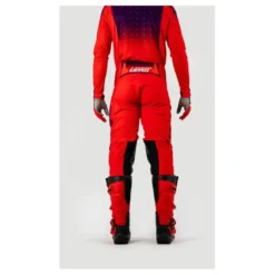 Spodnie cross LEATT MOTO 4.5 SUNBURN czerwony