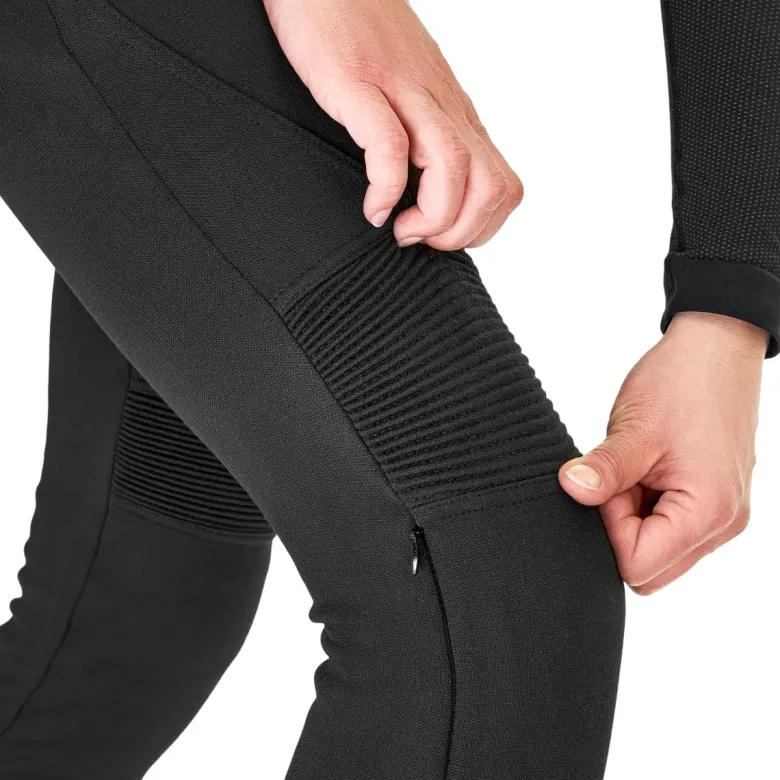 Spodnie motocyklowe damskie SHIMA VESPER LADY BLACK czarny