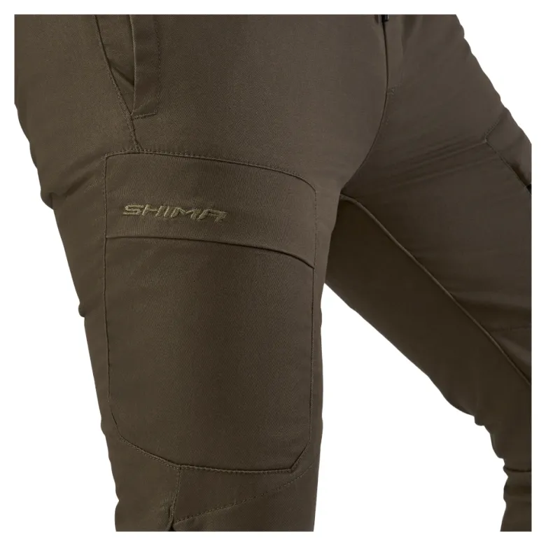 Spodnie motocyklowe SHIMA JOGGSTER KHAKI zielony