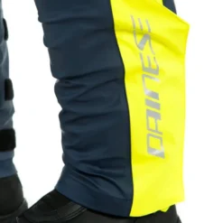 Spodnie przeciwdeszczowe DAINESE STORM 2 niebieski żółty fluo