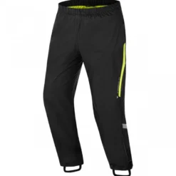 Spodnie przeciwdeszczowe SHIMA HYDRODRY 2.0 BLACK/FLUO czarny żółty fluo