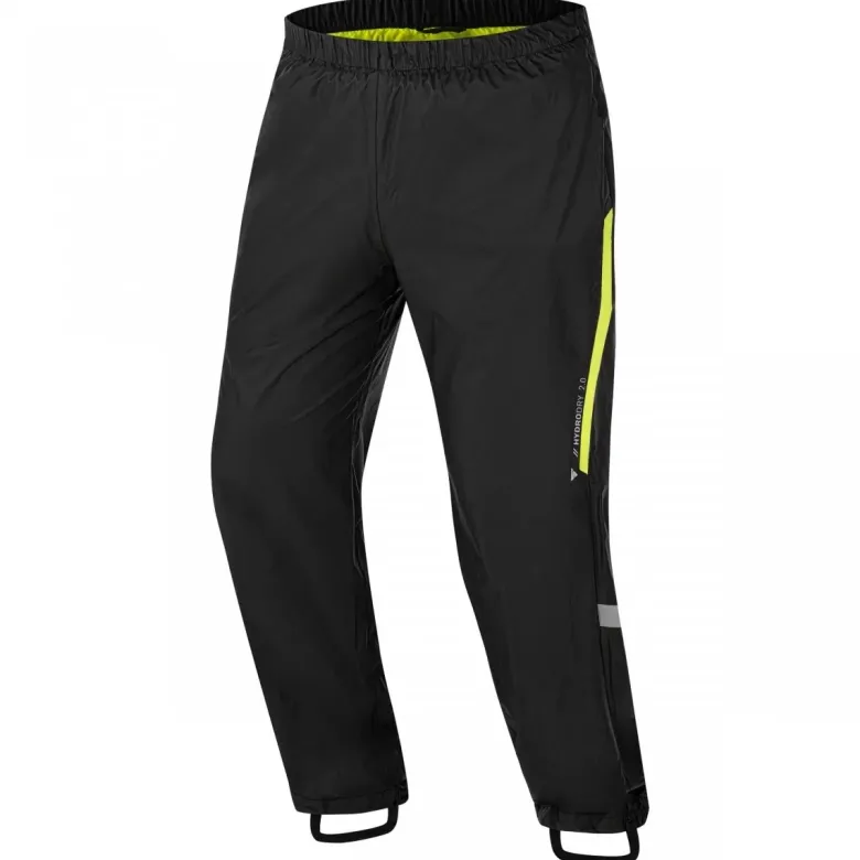 Spodnie przeciwdeszczowe SHIMA HYDRODRY 2.0 BLACK/FLUO czarny żółty fluo