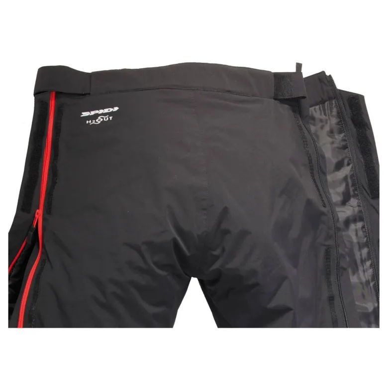 Spodnie przeciwdeszczowe SPIDI SUPERSTORM H2OUT BLACK czarny