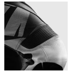 Spodnie skórzane REBELHORN INFERNO BLACK/WHITE czarny biały