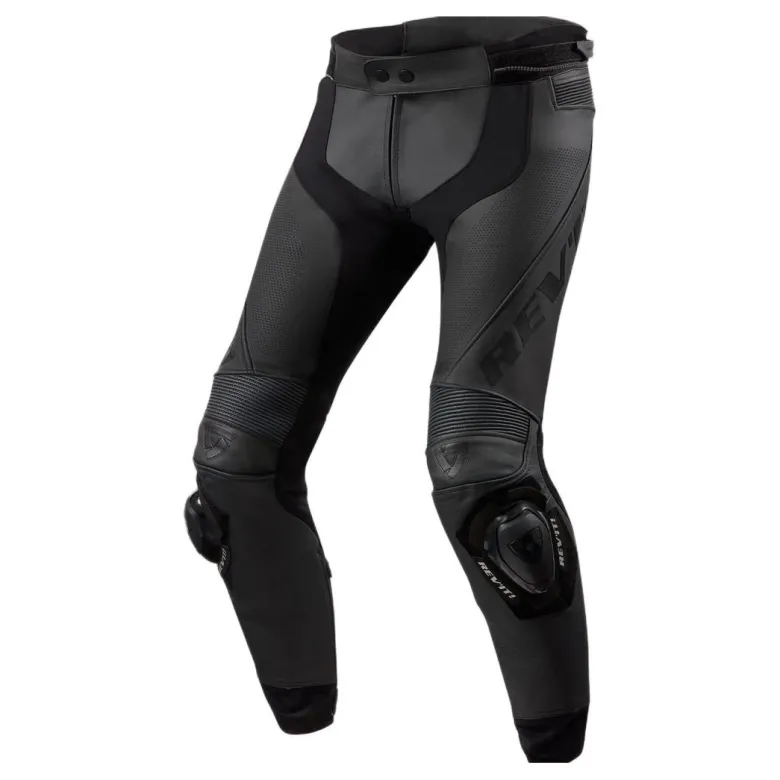 Spodnie skórzane REVIT APEX BLACK czarny
