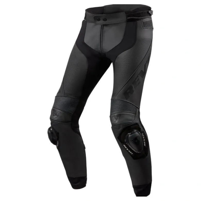Spodnie skórzane REVIT APEX SHORT BLACK czarny