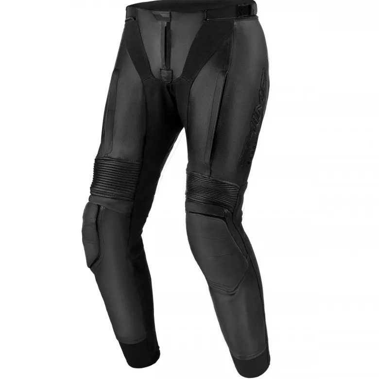 Spodnie skórzane SHIMA BANDIT 2.0 BLACK czarny