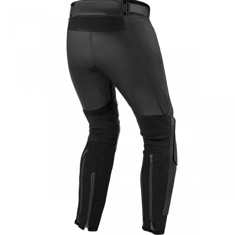 Spodnie skórzane SHIMA BANDIT 2.0 BLACK czarny