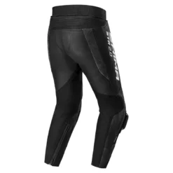 Spodnie skórzane SHIMA STR 2.0 BLACK czarny szary