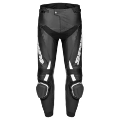 Spodnie skórzane SPIDI RR PRO 2 SHORT BLACK/WHITE czarny biały