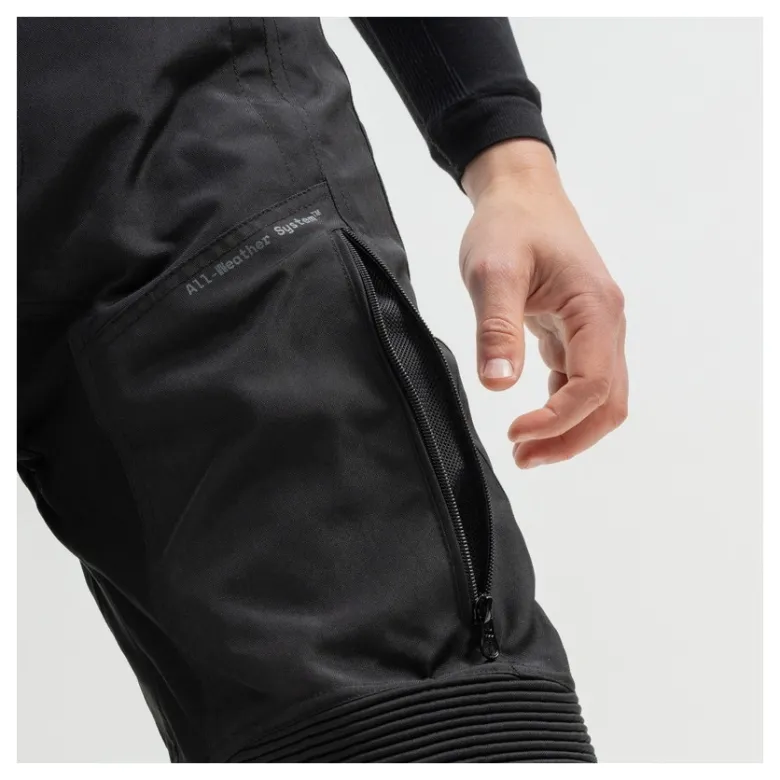 Spodnie tekstylne BROGER RIFT BLACK czarny