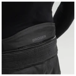 Spodnie tekstylne BROGER RIFT BLACK czarny
