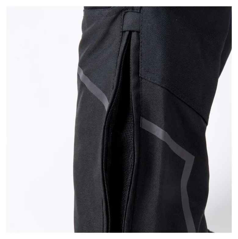 Spodnie tekstylne damskie OZONE UNION LADY BLACK czarny