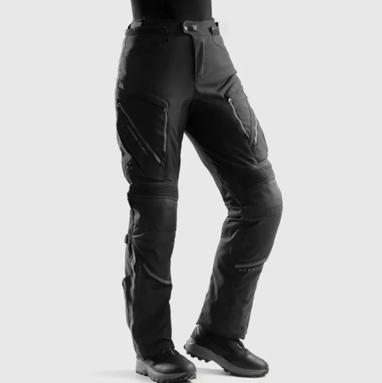Spodnie tekstylne damskie REBELHORN HARDY 3.0 LADY BLACK czarny