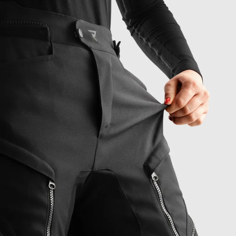 Spodnie tekstylne damskie REBELHORN HARDY 3.0 LADY BLACK czarny