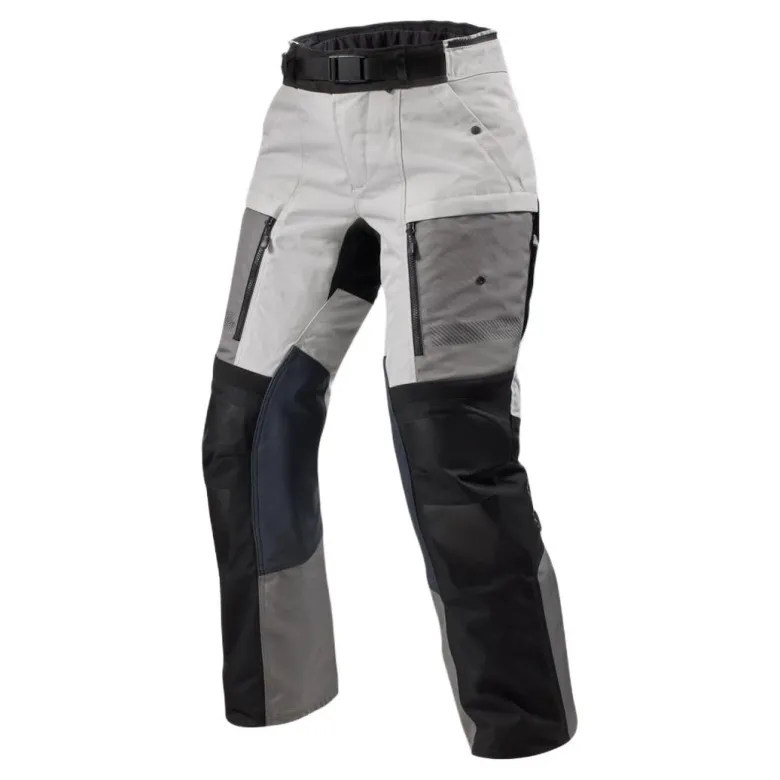 Spodnie tekstylne damskie REVIT SAND 5 H2O LADY SILVER/BLACK srebrny czarny
