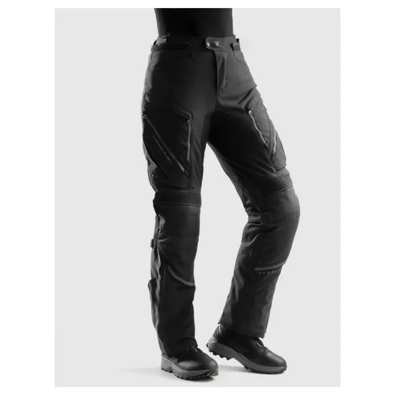 Spodnie tekstylne damskie REBELHORN HARDY 3.0 LADY LONG BLACK czarny