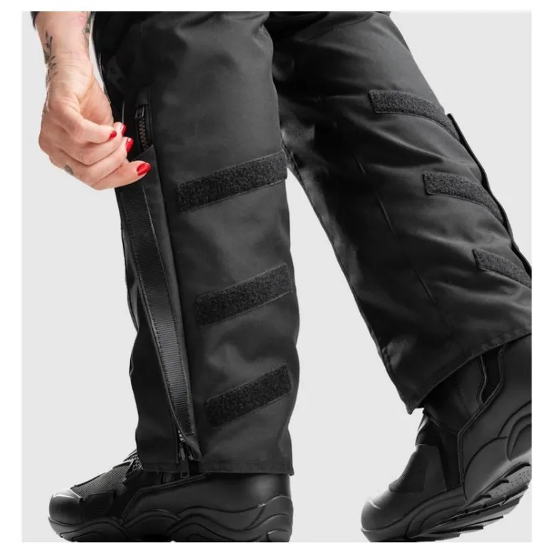 Spodnie tekstylne damskie REBELHORN HIKER IV LADY SHORT BLACK czarny