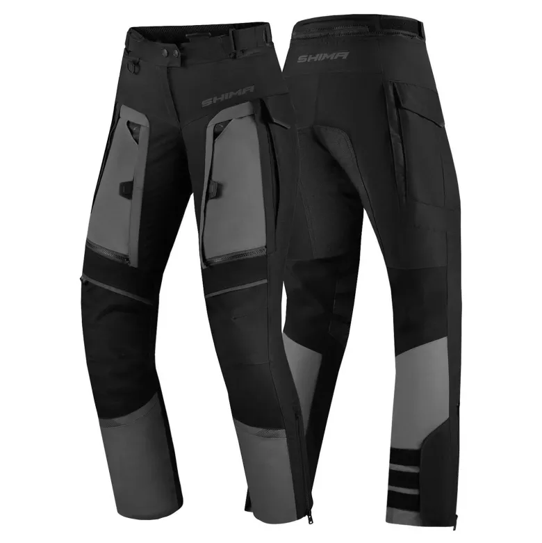 Spodnie tekstylne damskie SHIMA HERO 2.0 LADY GREY czarny szary
