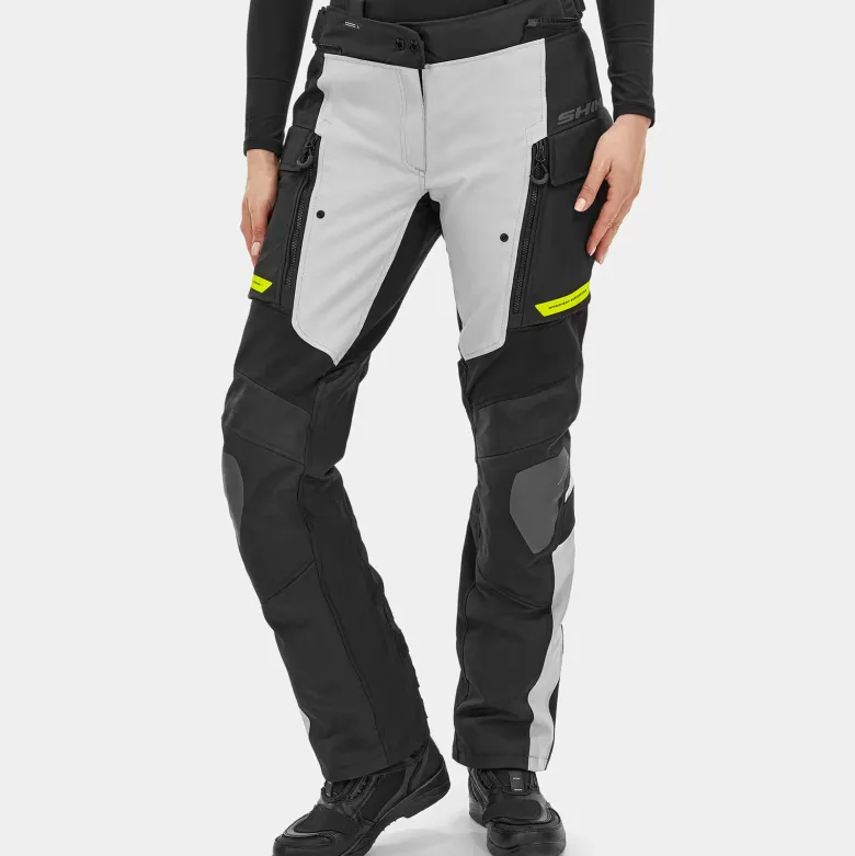 Spodnie tekstylne damskie SHIMA DUNE LADY FLUO czarny szary żółty fluo