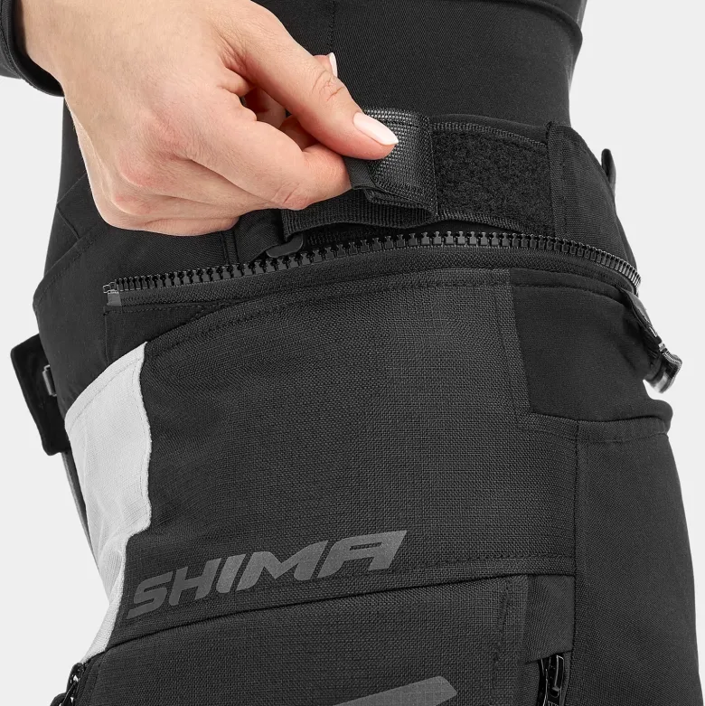 Spodnie tekstylne damskie SHIMA DUNE LADY FLUO czarny szary żółty fluo