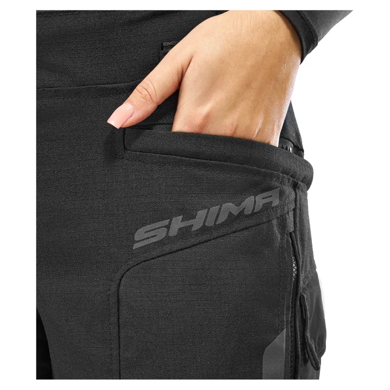 Spodnie tekstylne damskie SHIMA TRACKER LADY BLACK czarny