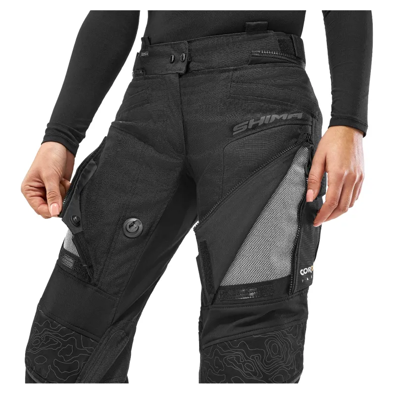 Spodnie tekstylne damskie SHIMA TRACKER LADY BLACK czarny