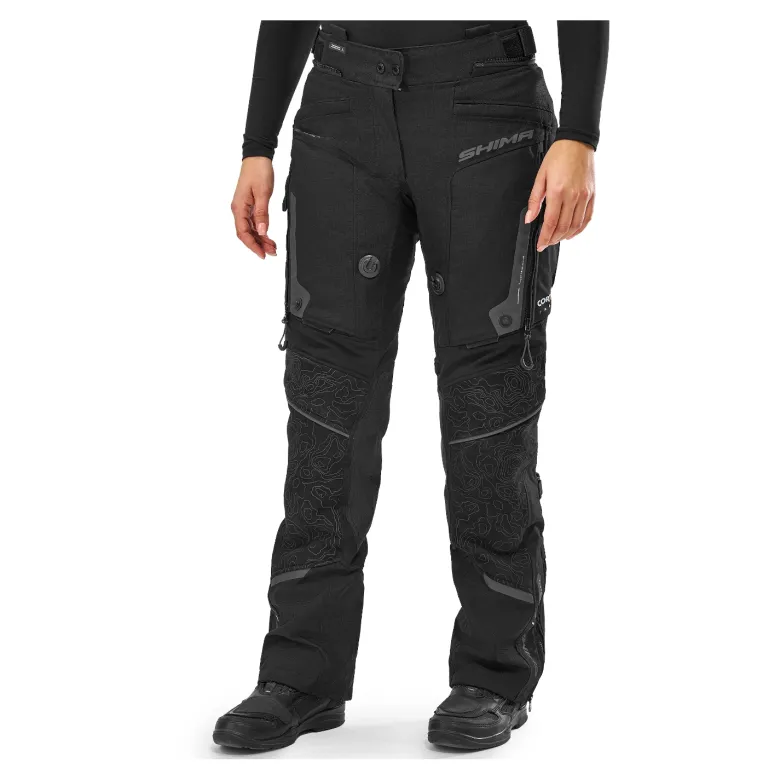 Spodnie tekstylne damskie SHIMA TRACKER LADY BLACK czarny