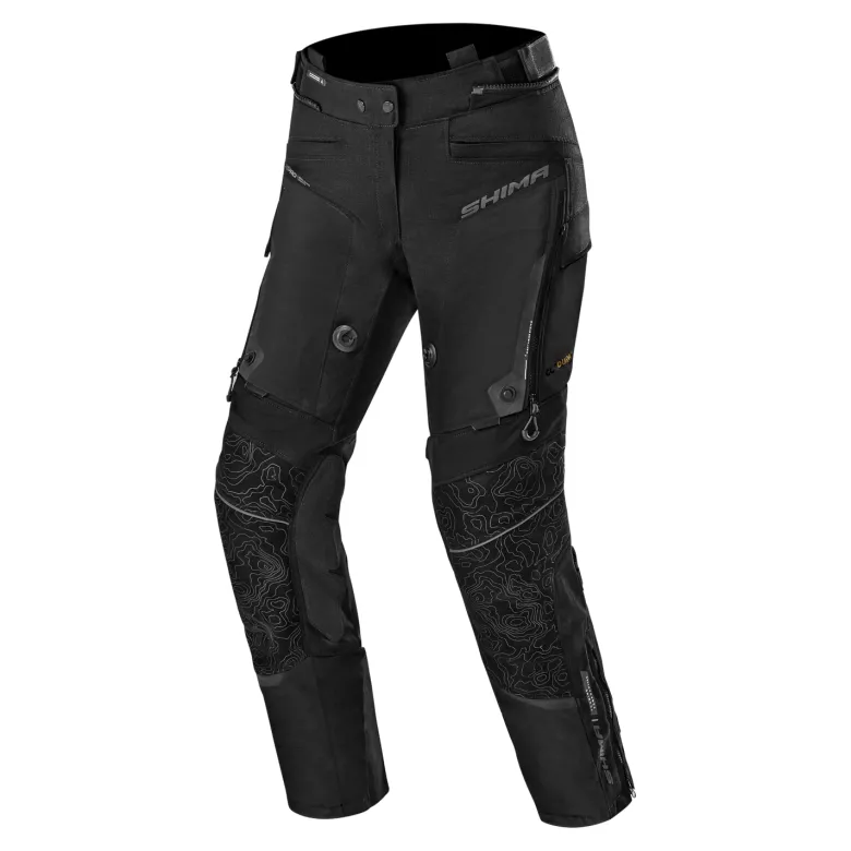 Spodnie tekstylne damskie SHIMA TRACKER LADY BLACK czarny