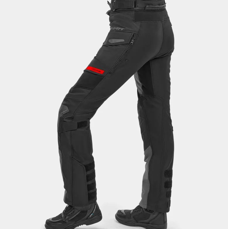 Spodnie tekstylne damskie SHIMA DUNE LADY RED czarny szary czerwony
