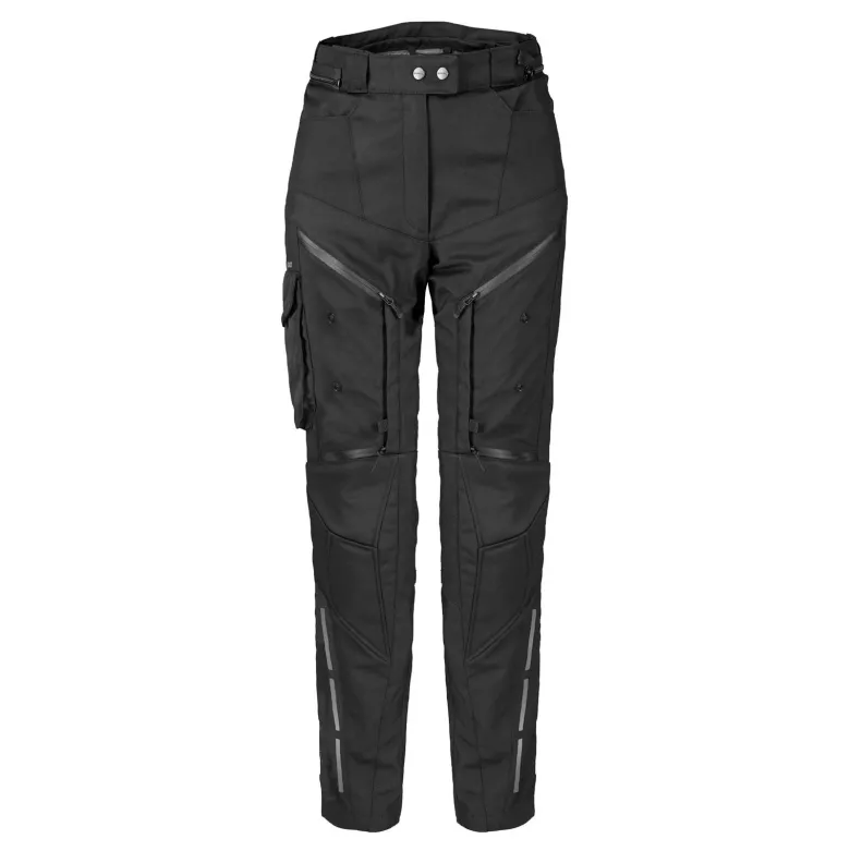 Spodnie tekstylne damskie SPIDI 4 SEASON V3 LADY SHORT BLACK czarny