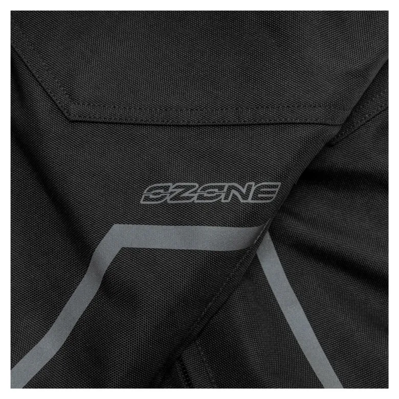 Spodnie tekstylne dziecięce OZONE UNION JUNIOR BLACK czarny