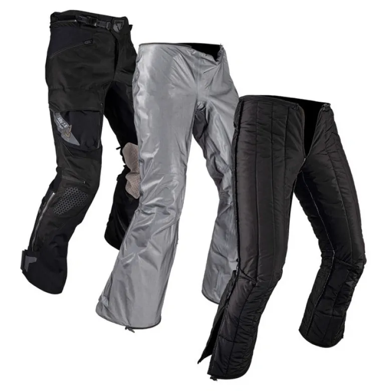 Spodnie tekstylne LEATT ADV MULTITOUR 7.5 STEALTH czarny