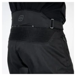 Spodnie tekstylne OZONE DART BLACK czarny