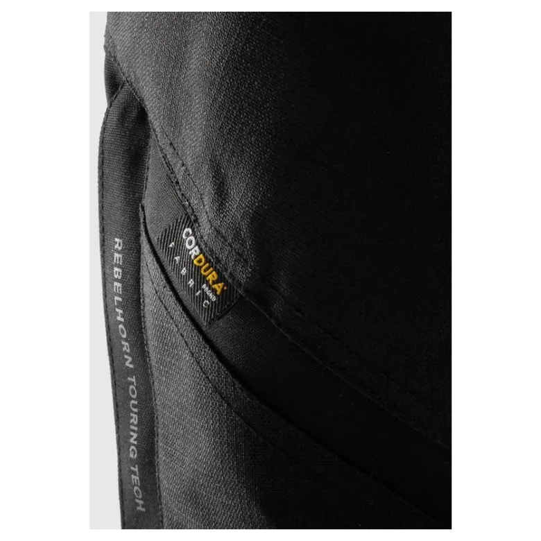 Spodnie tekstylne REBELHORN HARDY 3.0 LONG BLACK czarny